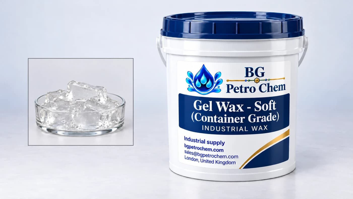 Gel Wax - Soft (Container Grade) – Petroleum & Synthetic Waxes product from BG Petro Chemicals