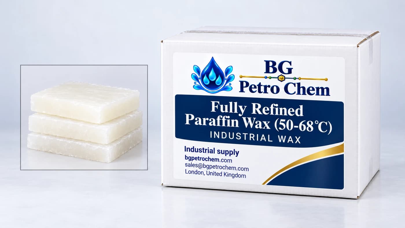 Fully Refined Paraffin Wax (50-68°C) – Petroleum & Synthetic Waxes product from BG Petro Chemicals