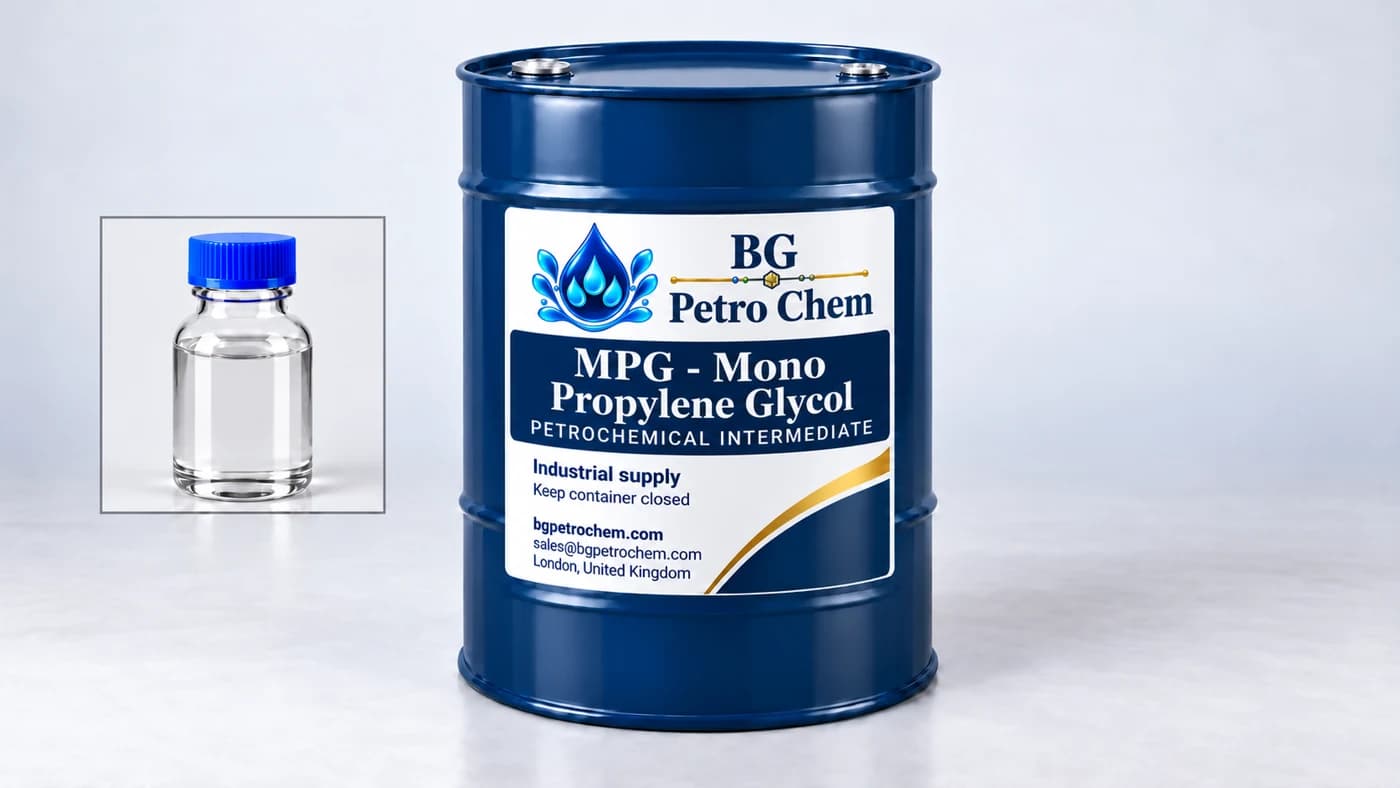 MPG - Mono Propylene Glycol – Petrochemical Intermediates product from BG Petro Chemicals