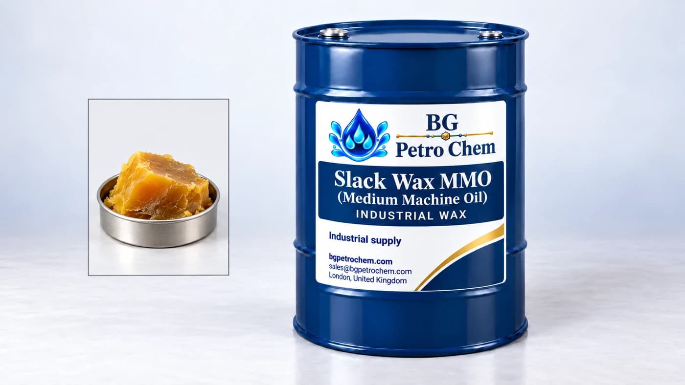 Slack Wax MMO (Medium Machine Oil) – Petroleum & Synthetic Waxes product from BG Petro Chemicals